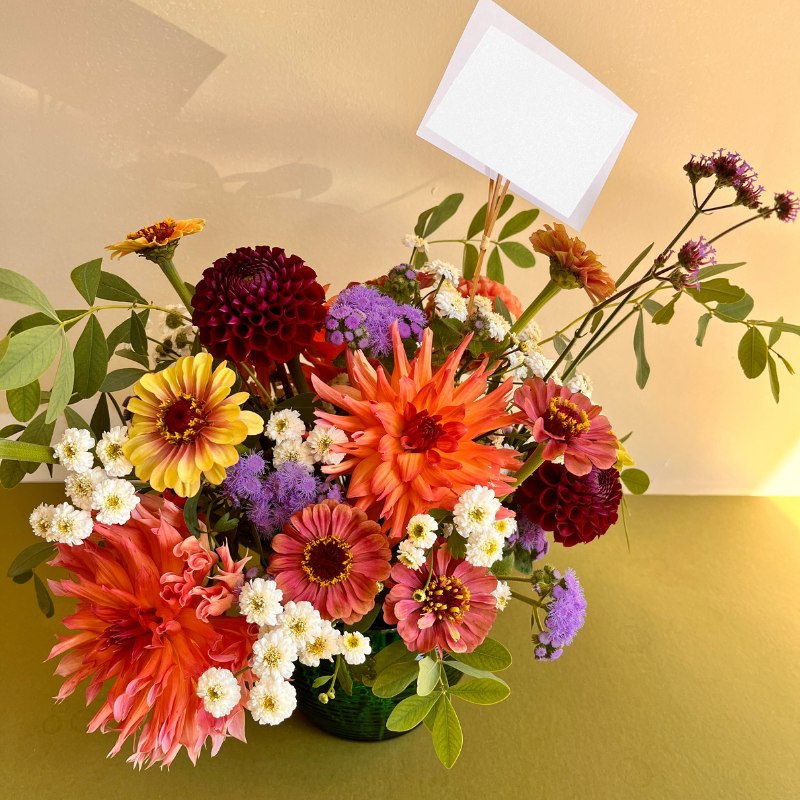 Decorative flower arrangement for delivery in Jackson, Wisconsin